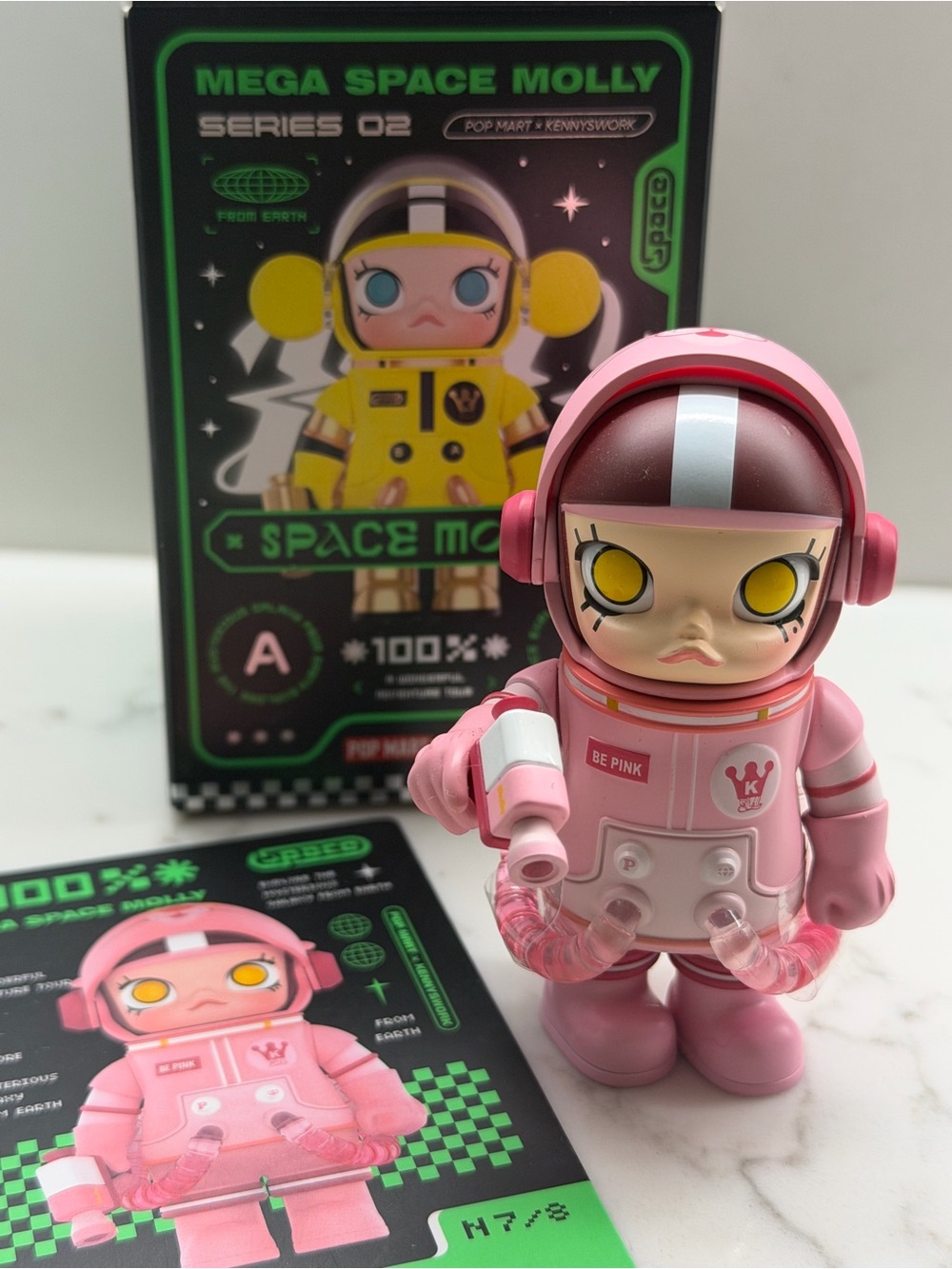Mega Space Molly Pink Panther Astronaut Figure - Pink